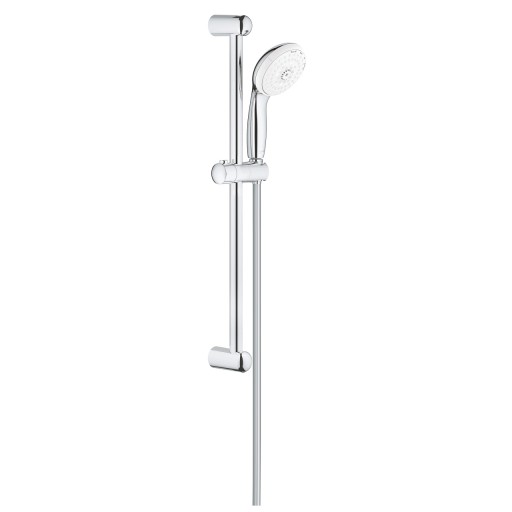 Set de dus Grohe Tempesta 100 cu para de dus 4 jeturi furtun si bara de 60cm crom