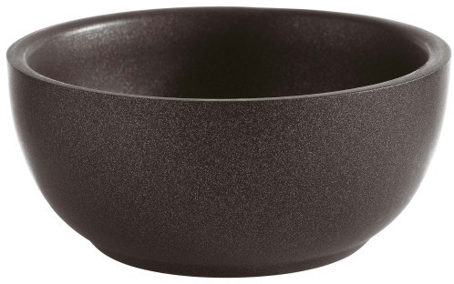 Bol inox cu pereti dubli Paderno Ethnic Cuisine d9.5cm h 4.2cm negru