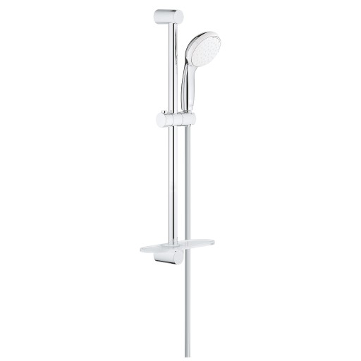 Set de dus Grohe Tempesta 100 cu para de dus 2 jet furtun 175cm si bara de dus 60cm crom