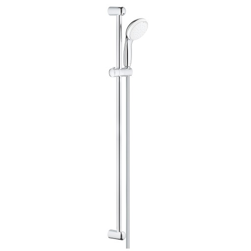 Set de dus Grohe Tempesta 100 cu para de dus 2 jeturi furtun 175cm si bara de dus 90cm crom