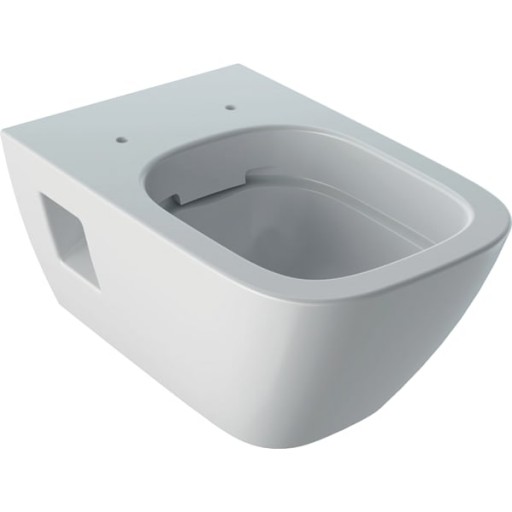 Vas WC suspendat Geberit Selnova Square Rimfree 35x54cm alb