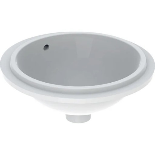 Lavoar rotund Geberit VariForm 42cm montare sub blat alb