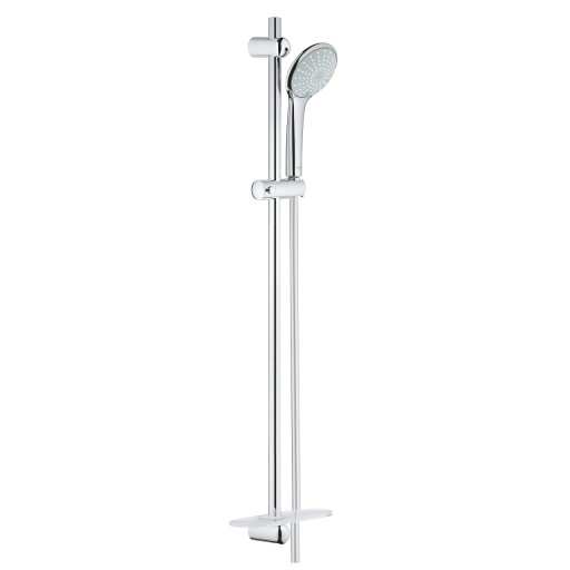 Set de dus Grohe Euphoria 110 Duo cu para de dus 2 jeturi furtun 175cm bara 90cm savoniera crom