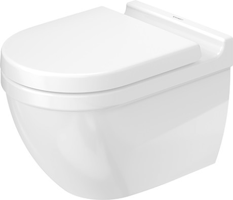 Vas wc suspendat Duravit Starck 3 Rimless 36x54cm alb