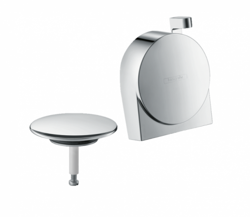 Capac ventil cada cu alimentare preaplin culoare crom Hansgrohe Exafill S 58117000