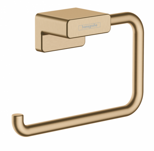 Suport hartie igienica culoare bronz periat Hansgrohe AddStoris 41771140