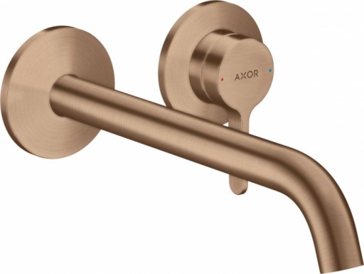 Baterie lavoar incastrata red gold periat Hansgrohe Axor One