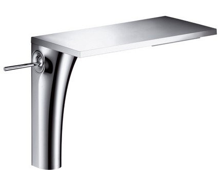 Baterie lavoar baie crom cu ventil inclus, pipa 297 mm, Hansgrohe Axor Massaud