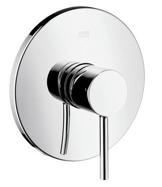 Baterie dus Hansgrohe Axor Starck incastrata pentru corp ingropat, crom