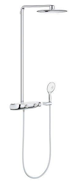 Coloana de dus Grohe Rainshower SmartControl 360 Mono cu baterie termostatata