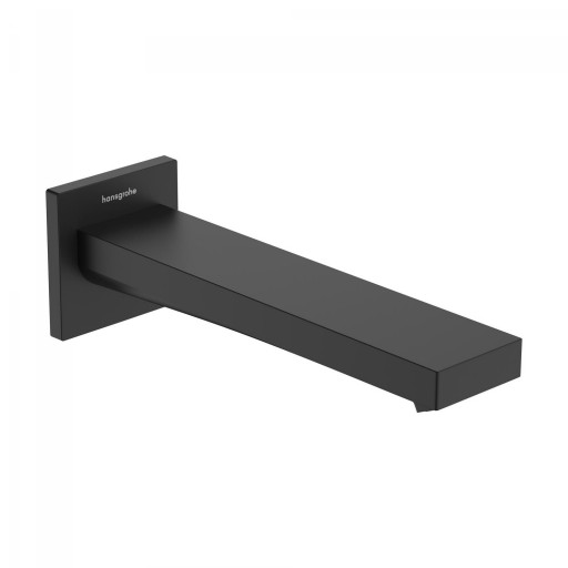 Pipa cada Hansgrohe Tecturis E 19.8cm negru mat