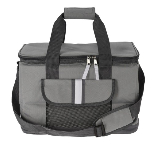 Geanta frigorifica XQmax 18 L, 36x22x24.5 cm, poliester 600D, gri