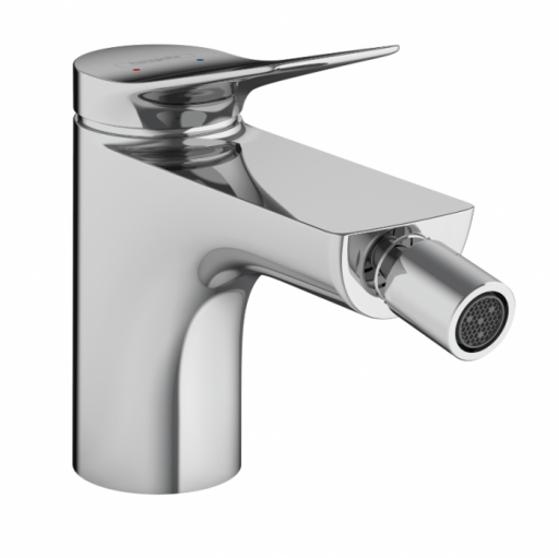 Baterie bideu culoare crom cu ventil inclus Hansgrohe Vivenis 75200000