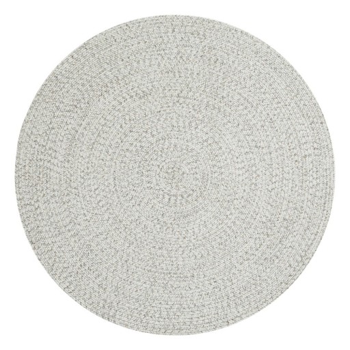 Covor alb/bej rotund de exterior ø 200 cm - NORTHRUGS