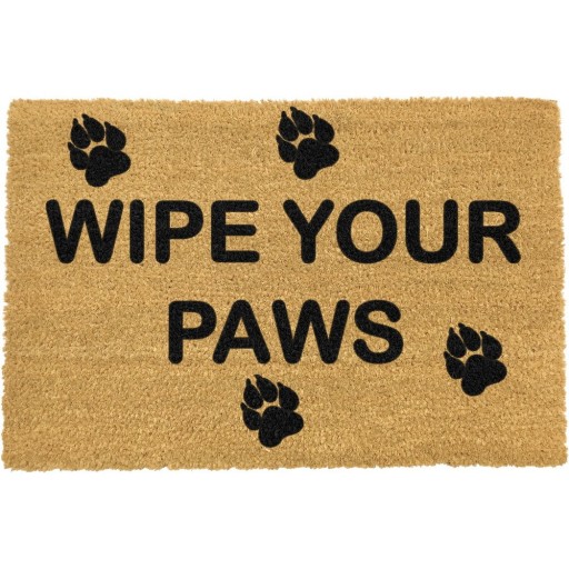 Covoraș de intrare din fibre de nucă de cocos 40x60 cm Wipe Your Paws – Artsy Doormats