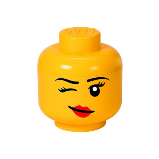 Cutie depozitare LEGO® Winky S, galben, ⌀ 16,3 cm