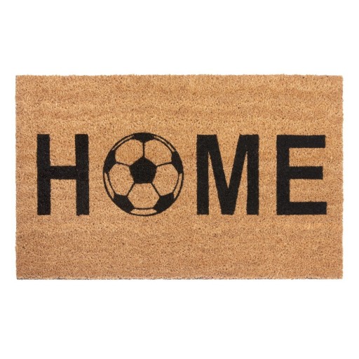 Covoraș de intrare din fibre de nucă de cocos 45x75 cm Soccer – Hanse Home