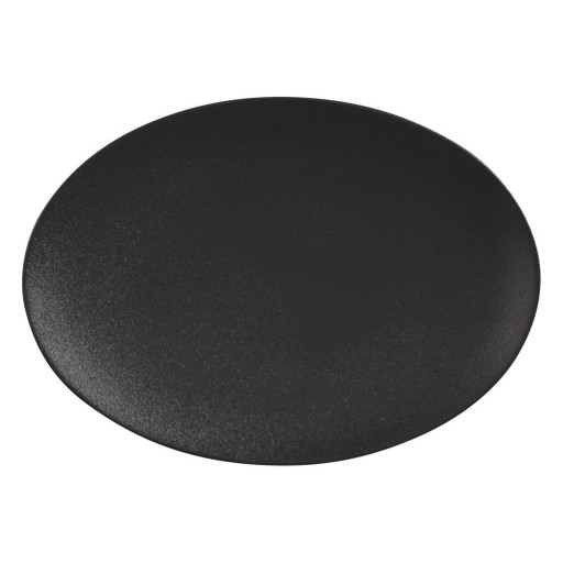 Platou de servire negru din ceramică 22x30 cm Caviar – Maxwell & Williams