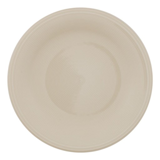 Farfurie din porțelan pentru desert Villeroy & Boch Like Color Loop, ø 21,5 cm, alb - bej