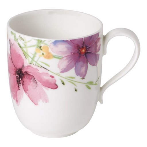 Cană din porțelan Villeroy & Boch Mariefleur Tea, 430 ml, motiv floral, multicolor