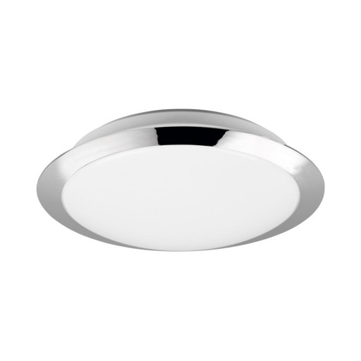 Plafonieră argintiu-lucios LED ø 29 cm Umberto – Trio