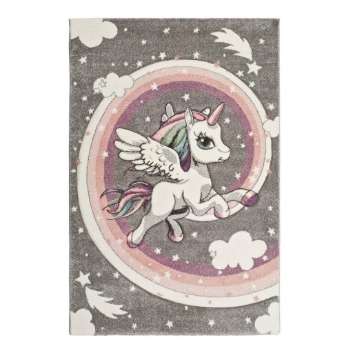 Covor pentru copii Universal Kinder Unicorn, 120 x 170 cm