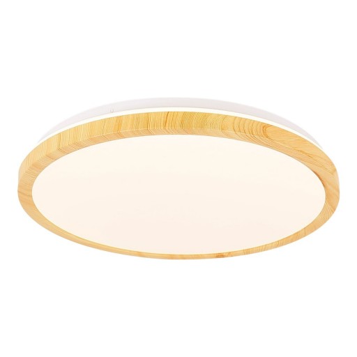 Plafonieră LED în culoare naturală ø 39 cm Gandava – Candellux Lighting