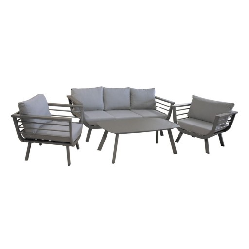 Set mobilier de grădină din 4 piese, cadru din aluminiu Garden Pleasure Elia