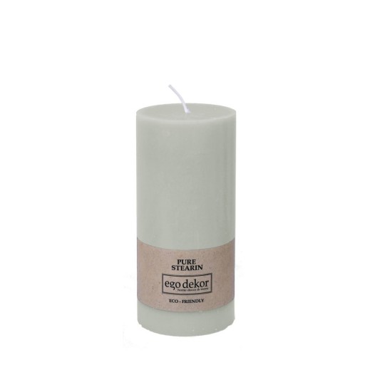 Lumânare Eco candles by Ego dekor Friendly, durată ardere 50 h,turcoaz