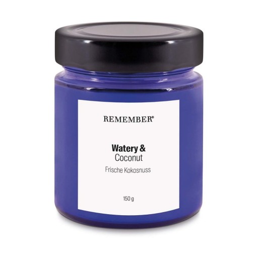 Lumânare parfumată din ceară de soia timp de ardere 35 h Watery & Coconut – Remember