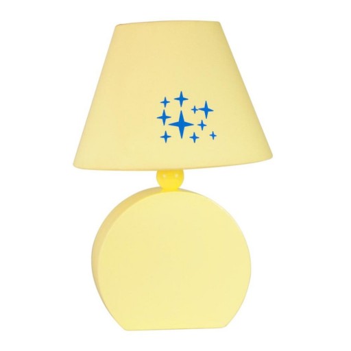 Veioză pentru copii galben deschis ø 18 cm Ofelia – Candellux Lighting