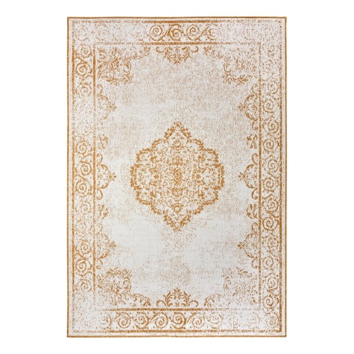 Covor de exterior galben ocru-alb 200x290 cm Cebu – NORTHRUGS