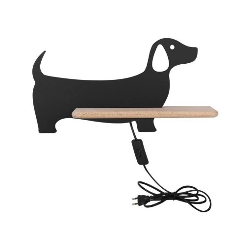 Corp de iluminat pentru copii negru Dog – Candellux Lighting