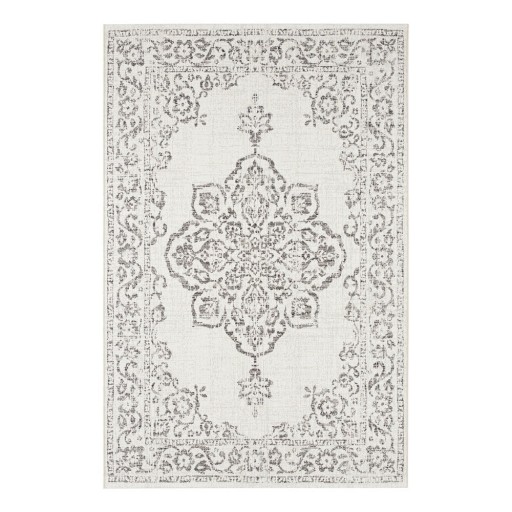 Covor de exterior NORTHRUGS Tilos, 160 x 230 cm, gri - crem