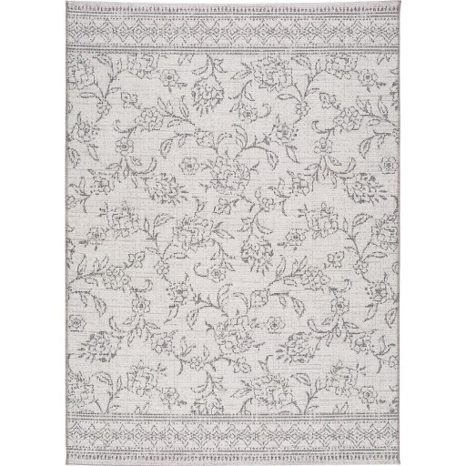 Covor de exterior Universal Weave Floral, 130 x 190 cm, gri