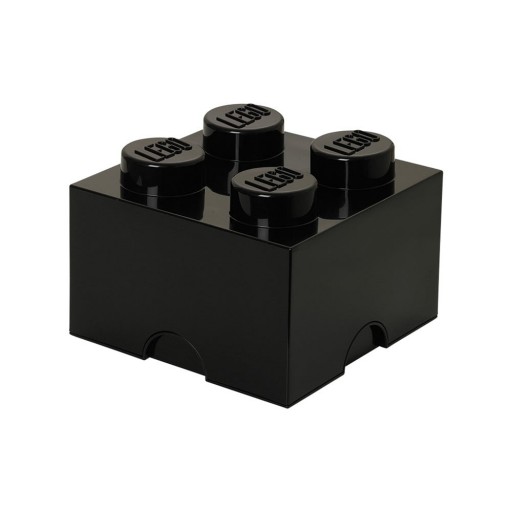 Cutie depozitare LEGO®, negru