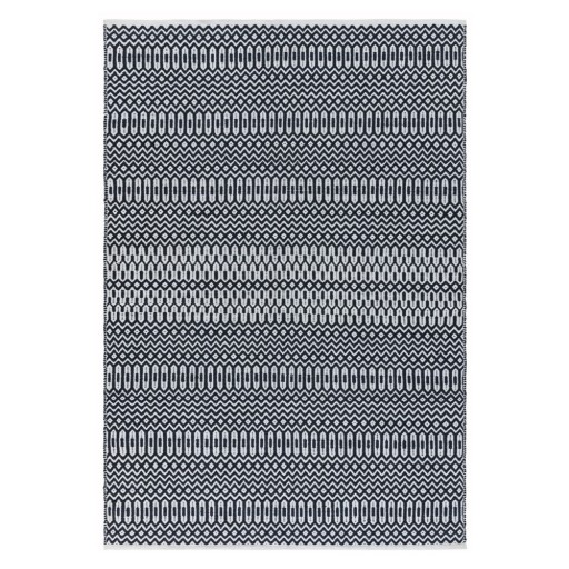 Covor Asiatic Carpets Halsey, 120 x 170 cm, alb-negru