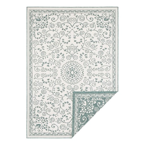 Covor adecvat pentru exterior NORTHRUGS Leyte, 120 x 170 cm, verde-crem