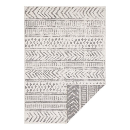 Covor adecvat pentru exterior NORTHRUGS Biri, 80 x 150 cm, gri-crem