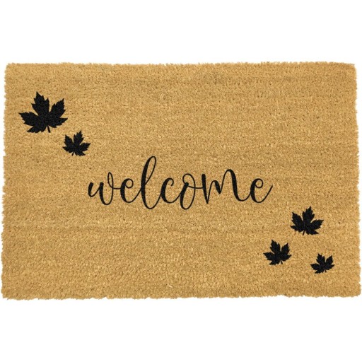 Covoraș de intrare din fibre de nucă de cocos 40x60 cm Welcome Autumn – Artsy Doormats