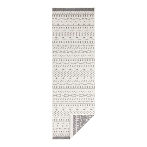 Covor adecvat pentru exterior NORTHRUGS Twin Supreme Mismo, 250 x 80 cm, gri-crem