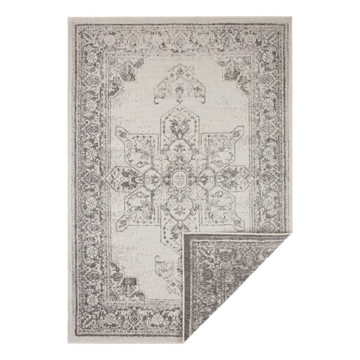 Covor adecvat pentru exterior NORTHRUGS Borbon, 120 x 170 cm, gri-crem