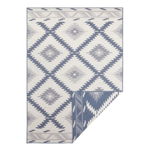 Covor adecvat pentru exterior NORTHRUGS Twin, 290 x 200 cm, albastru-crem