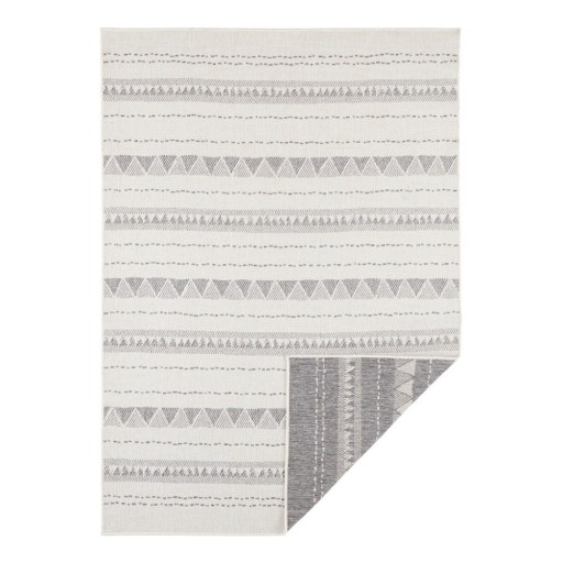 Covor adecvat pentru exterior NORTHRUGS Bahamas, 160 x 230 cm, gri-crem