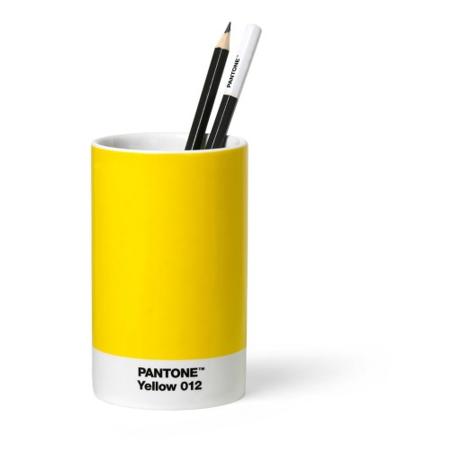 Organizator de birou din ceramică Yellow 012 – Pantone