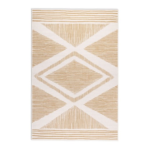 Covor de exterior galben ocru/crem 200x290 cm Gemini – Elle Decoration