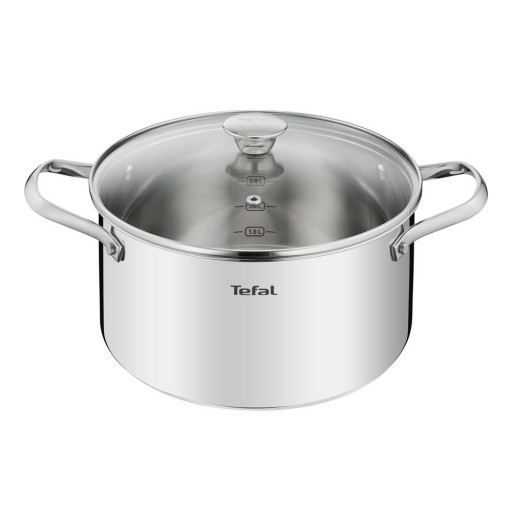 Oală din inox adecvată pentru plita cu inducție Cook Eat – Tefal