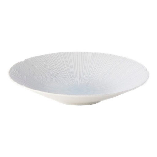 Farfurie pentru paste din ceramică albastru deschis ø 24,5 cm ICE WHITE - MIJ