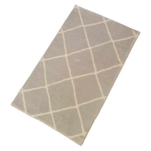 Covoraș de baie gri 50x80 cm Diamond – Mila Home