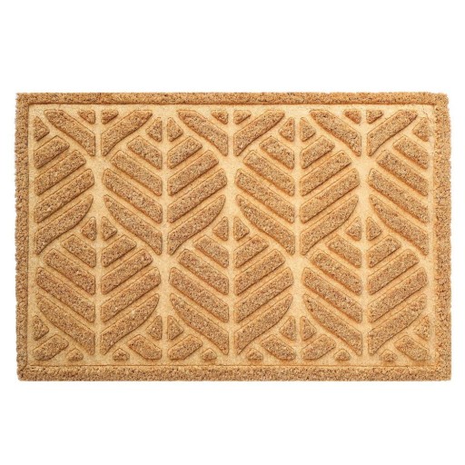 Covoraș de intrare din fibre de nucă de cocos 40x60 cm Palmette – douceur d'intérieur